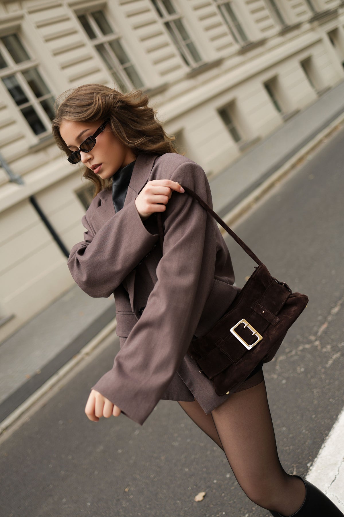 PORTOFINO MINI BAG - CHOCOLATE BROWN