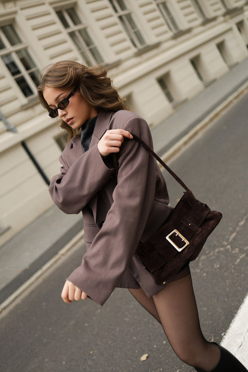 PORTOFINO MINI BAG - CHOCOLATE BROWN